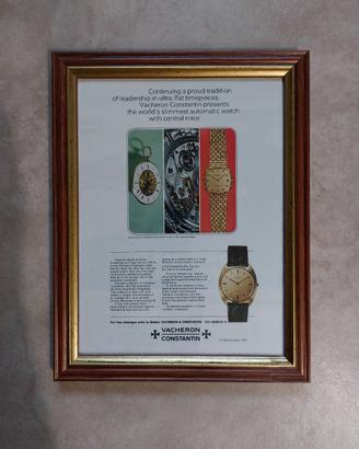 Quadri Pubblicità Orologi Vintage