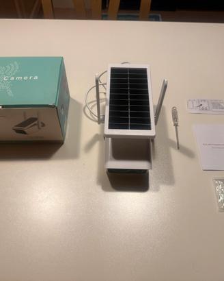 Telecamera WiFi solare sorveglianza NUOVA MAI USA