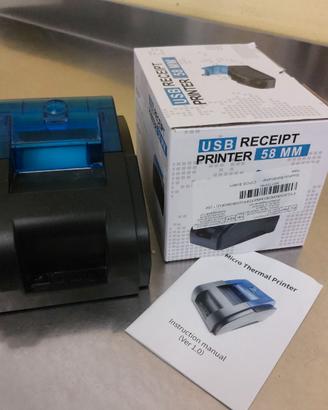 Stampante termica POS scontrini BT + USB