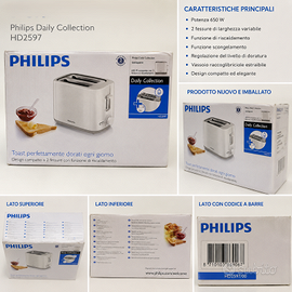 Tostapane Philips Daily Collection HD2597 Nuovo