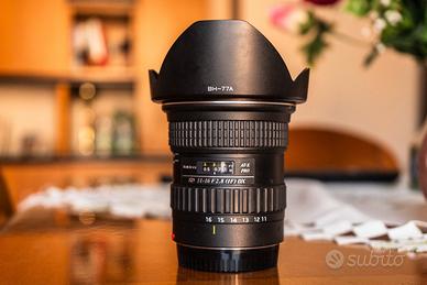 Tokina 11-16mm f/2.8 PRODX-canon con garanzia RCE