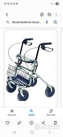deambulatore da passeggio 