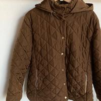 Giaccone trapuntato Superior marrone donna