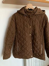 Giaccone trapuntato Superior marrone donna