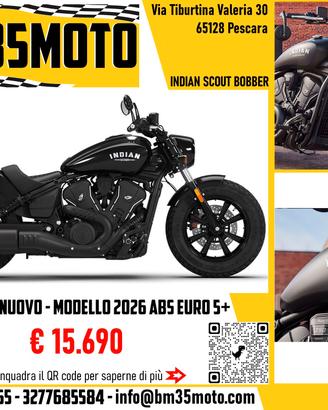 Indian Scout Bobber 2026