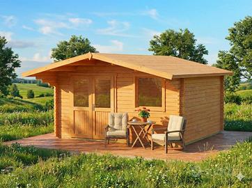 CASETTA DI LEGNO OFFENBURG 2  410x410x256h