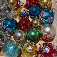 Bocce da albero di Natale vintage