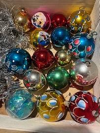 Bocce da albero di Natale vintage