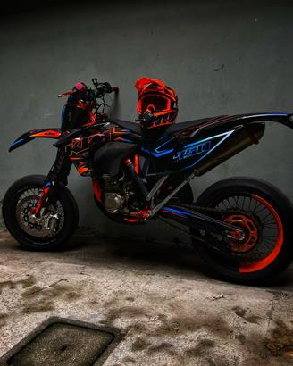 KTM EXC-f 450 six days - Omologato Motard