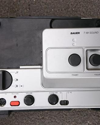 Proiettore super 8 Bauer T181 Sound