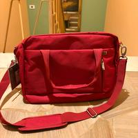 Borsa Samsonite rossa nuova con cartellino