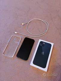 Iphone 13 128 GB con cover scatola carica batterie