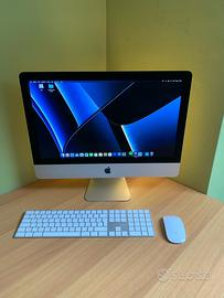 Apple iMac 21.5 con mouse e tastiera Appe