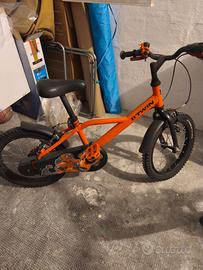 bici 16" per bimbo 5-7 anni 