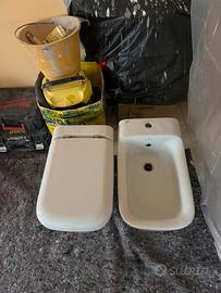 Wc+bidet ideal standard conca