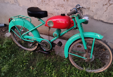 Camussi con motore Garelli Mosquito anni '50 -
