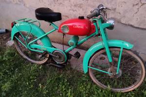 Camussi con motore Garelli Mosquito anni '50 -