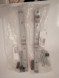 Coppia Staffe Palo Antenna TV