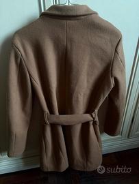 Cappotto Zuiki cammello elegante lungo S/M perfett