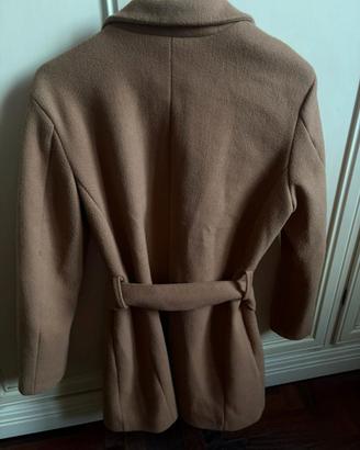 Cappotto Zuiki cammello elegante lungo S/M perfett