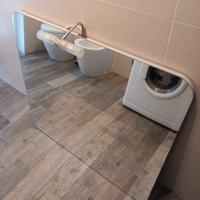 specchio bagno sopra lavabo