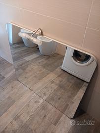 specchio bagno sopra lavabo