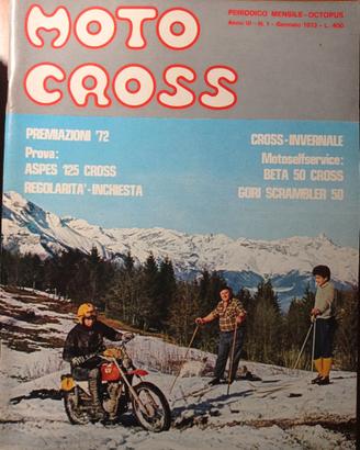 rivista MOTOCROSS numero 1 del 1973