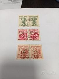 Set di Francobolli austriaci " costumi nazionali"