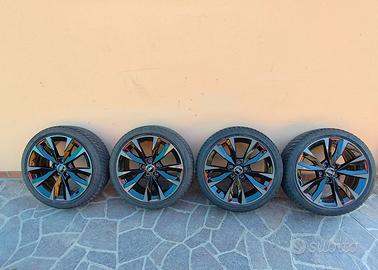 cerchi in lega con gomme bridgestone per Audi