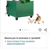 Spiumatrice per uccelli