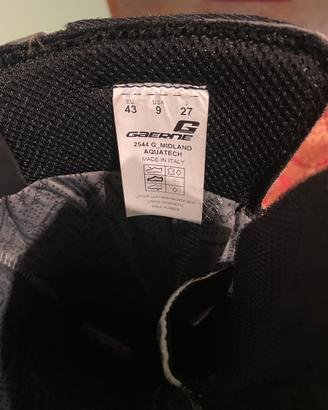 Stivali moto in goretex n.43