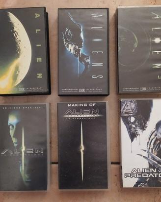 videocassette Alien saga completa 