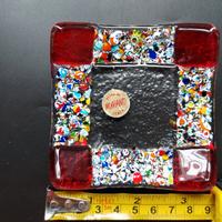 POSACENERE/SVUOTATASCHE IN VETRO DI MURANO 