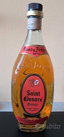 Vecchia bottiglia Brandy SaInt Honorè CL.70-Gr.40