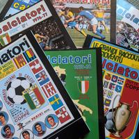 Raccolta almanacchi figure calciatori panini