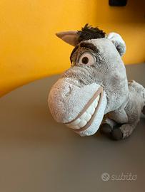 Peluche asino grigio