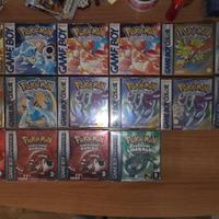 Lotto 16 Giochi Pokemon GBC GBA