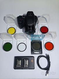 Panasonic Lumix FZ82 + Kit (vedi descrizione)