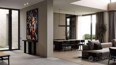 Bifamiliare di nuova costruzione con ampio living