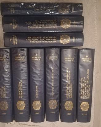 MEDICINA PRATICA UTET - Edizione 1990 (9 VOLUMI)
