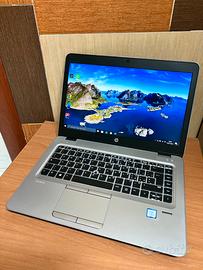 Pc Portatile HP Elitebook Slim Quad-i5 SSD 256GB