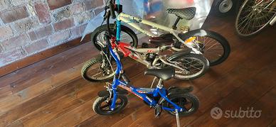 bici  bambino e quad peg Perego.