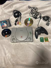 Play station 1 con 2 memorie