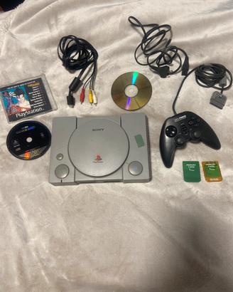 Play station 1 con 2 memorie