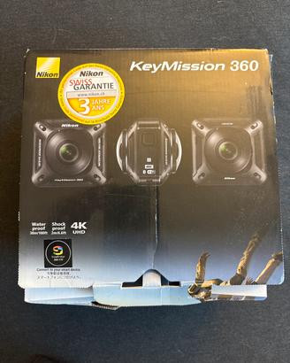 Keymission 360 Nikon con accessori