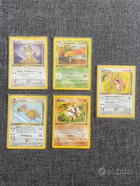 🍃Lotto Carte Pokémon Jungle 1ª Edizione EX/NM 🇮🇹