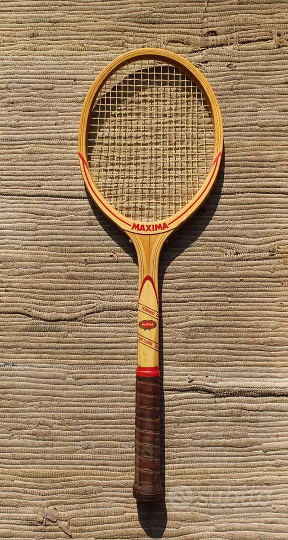 Raquette De Tennis Vintage Maxima Torneo Années 70 – Graphite