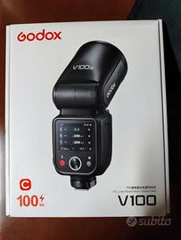 Flash Godox V100C per Canon