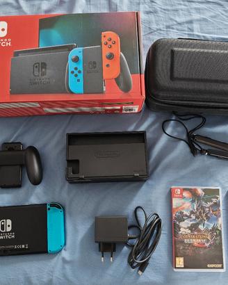 Nintendo switch (2017/2019) + MHGU + Mario party 