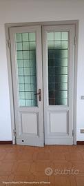 Porta a vetri piombati